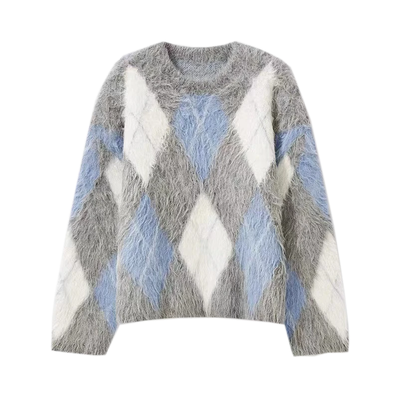Funnel Neck Wool Look -päällystakki