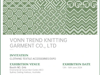 Vonn Trend Knitting Garment esittelee uusinta mallistoa Clothing Textile Acce...