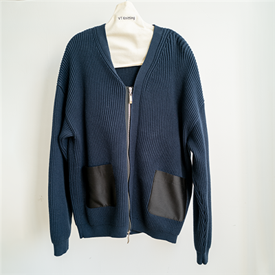 Miesten villainen kashmir kaapelineulottu villapaita